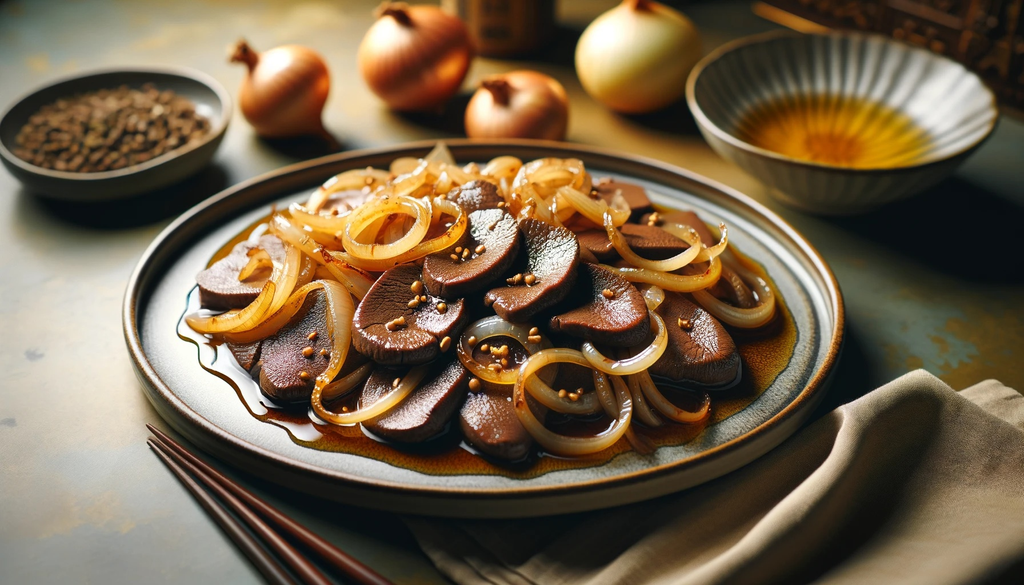LectinFree Fried beef liver with onions Healthy and Delicious Fried